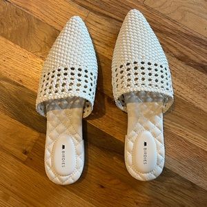 NEW Birdies white mule dove 8.5